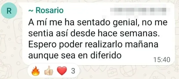 Testimonio de una alumna