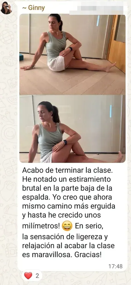 Testimonio de una alumna